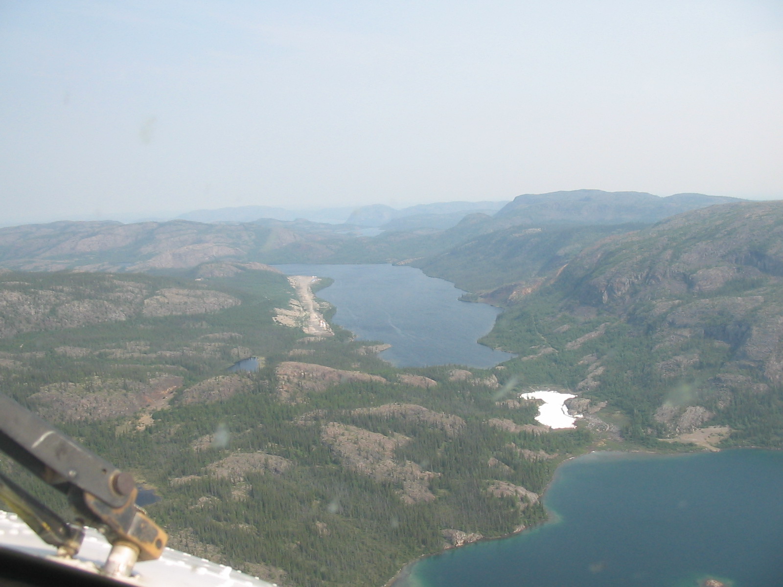 Long final Port Radium, NWT