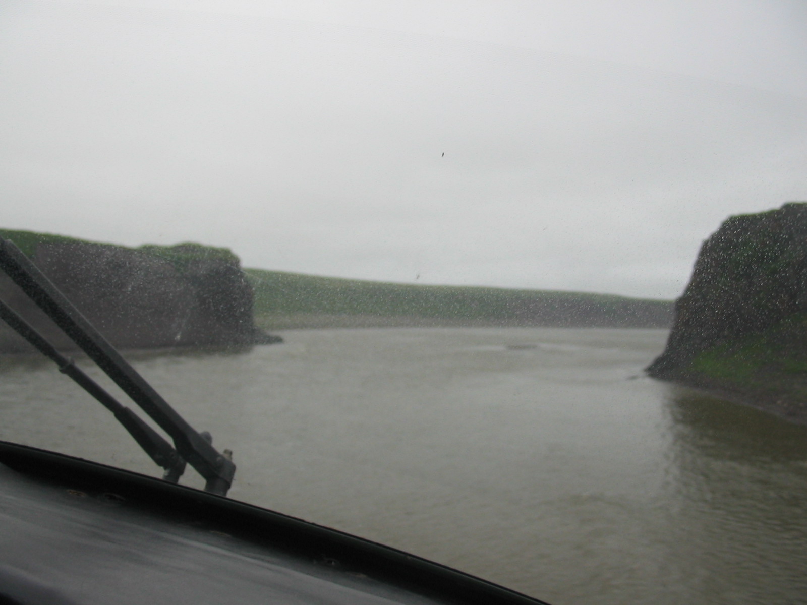 Through the narrows, Coppermine River, nunavut...Northbound