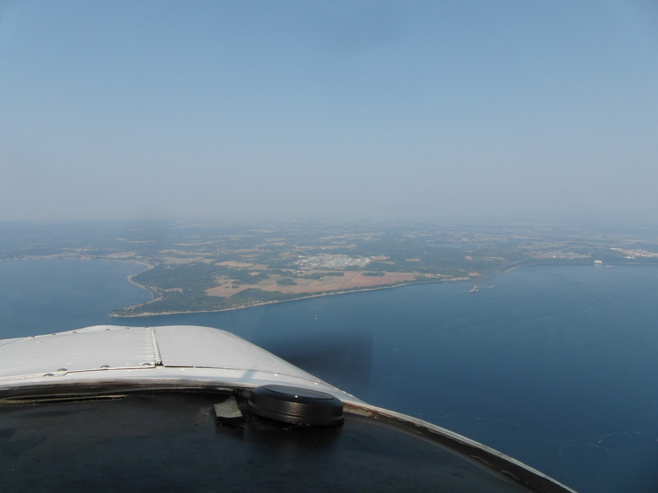 Approaching Cherry Point