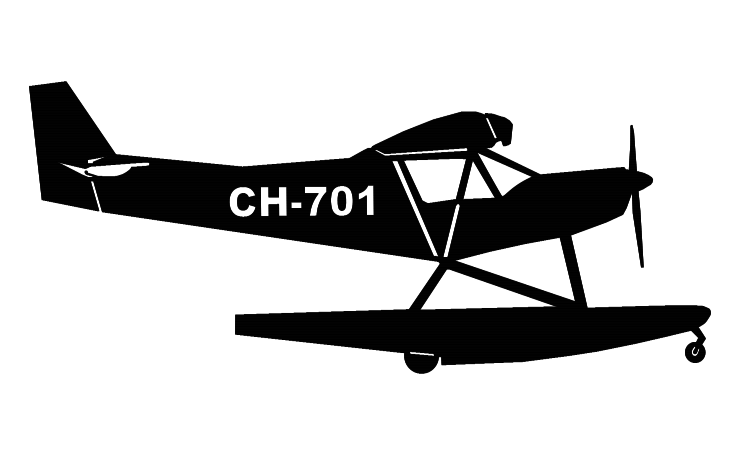 CH-701 amphib decal