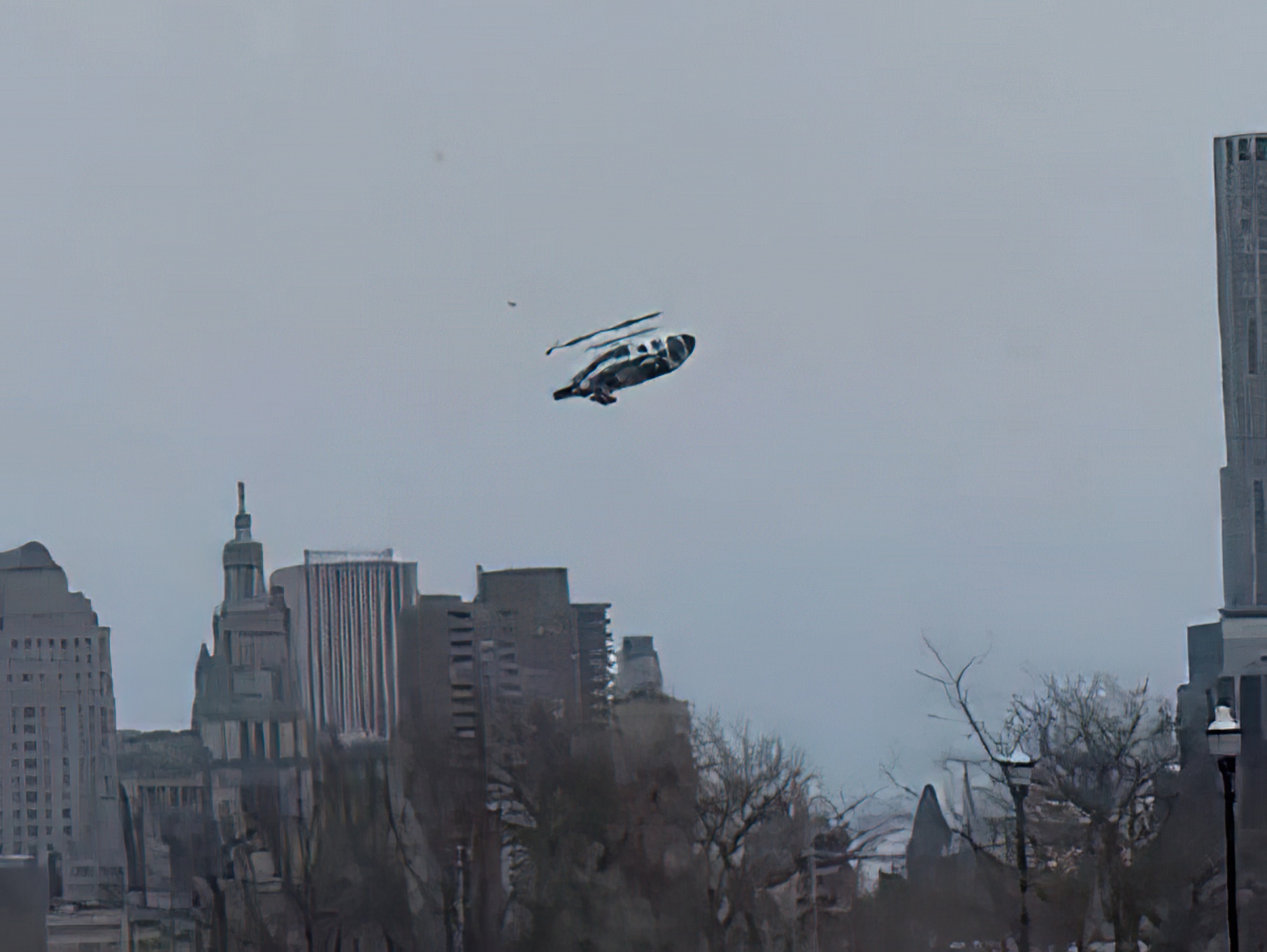 Enhanced still from the video.