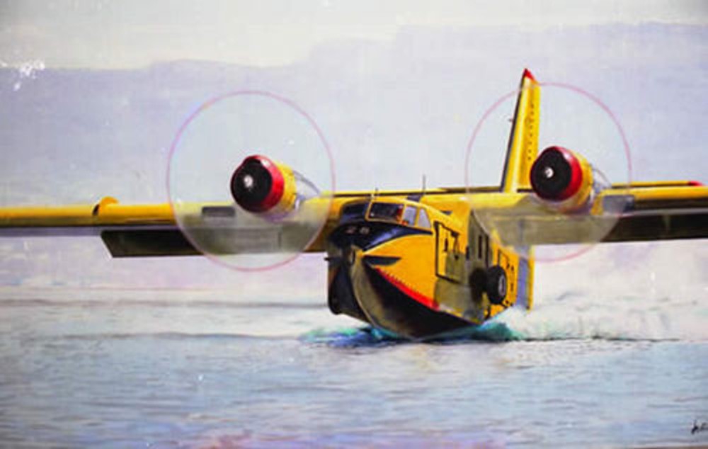 De Berre pond, at Marigname-Marseille airport.