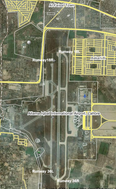 Al-Faisal Town at top of photo.