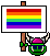 Gay flag :gayflag: